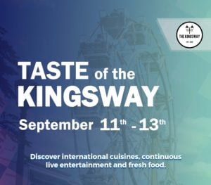 Taste of the Kingsway Poster for 2020